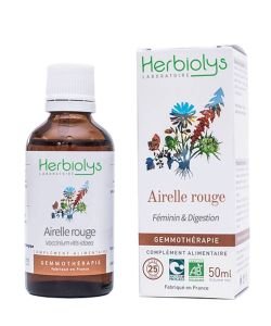 Airelle rouge (Vaccinium vitis-idaea) - bourgeons frais BIO, 50 ml